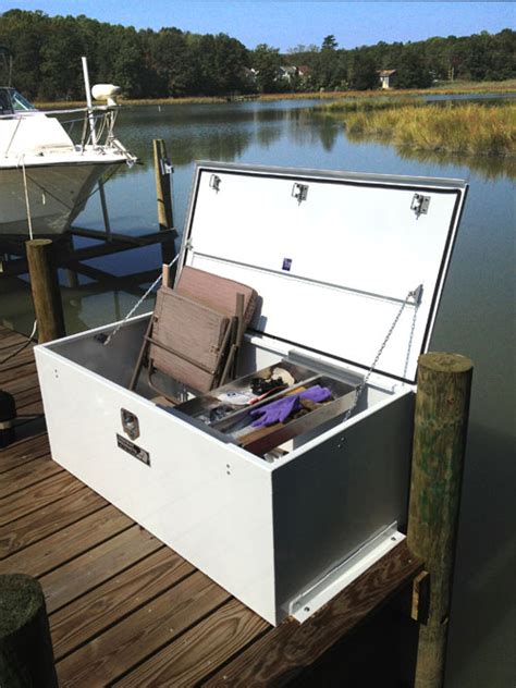 electrical box plastic dock|boat dock storage boxes.